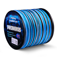 LureStorm PE 8X 300m/500m/1000m 0.6 # -10 #   Ligne de pêche tressée à 8 brins, fil camouflage, ligne principale pour la pêche en eau peu profonde et la pêche en mer