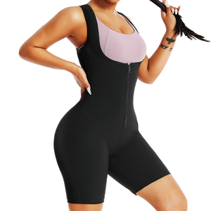 2025 femmes corps complet Fitness body respirant Spandex sueur Shapewear taille formateur ventre graisse entraînement minceur Sauna gilet - Product Image 4