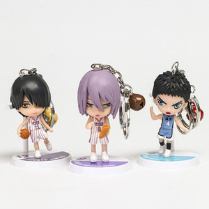 6 unids/set 3D <span class=keywords><strong>Anime</strong></span> PVC figura llavero <span class=keywords><strong>Kuroko</strong></span>'s baloncesto dibujos animados llavero <span class=keywords><strong>Kuroko</strong></span> No Basuke estatua <span class=keywords><strong>Anime</strong></span> Accesorios - Product Image 3