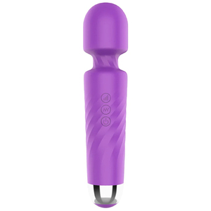 Vibradores masajeador de varita 28 Modo de empuje punto <span class=keywords><strong>G</strong></span> clítoris estimulador de orgasmo carga magnética Mini vibrador juguetes para adultos para mujeres - Product Image 1