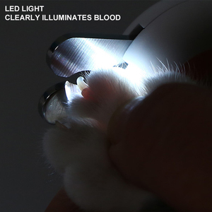 Coupe-ongles LED <span class=keywords><strong>pour</strong></span> chat et <span class=keywords><strong>chien</strong></span> Coupe-griffes professionnel <span class=keywords><strong>pour</strong></span> animaux domestiques Serrure de sécurité Nettoyage <span class=keywords><strong>pour</strong></span> chiens Chiots Chaton Animaux Outils de toilettage - Product Image 5