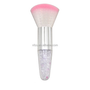 Respetuoso con la piel, etiqueta personalizada, viaje, único, <span class=keywords><strong>Mini</strong></span> rosa, <span class=keywords><strong>Pro</strong></span>, tinte de encaje en ángulo, aceite, Control de talco, cepillo cosmético en polvo para contorno - Product Image 2