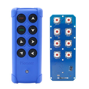 รีโมทควบคุมเครนไร้สายแบบอุตสาหกรรม6ปุ่มความเร็วแบบเดี่ยวป้องกันการตก - Product Image 1