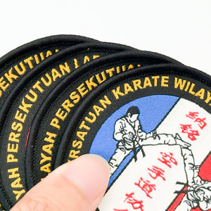 เสื้อผ้า หมวก ปักโลโก้ตามสั่ง แพทช์ทอแบบยั่งยืน แพทช์รีดติดด้วยความร้อน - Product Image 5