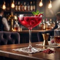 Verre à cocktail en forme de bol, coupe à martini, verre à vin rouge, design moderne, verre de barman pour usage domestique et fêtes avec logo