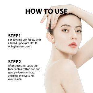 Cosmétique Halal OEM, soin de la peau, clarifiant, hydratant, traitement de l'acné, exfoliant, tonique pour le visage en spray AHA BHA - Product Image 6