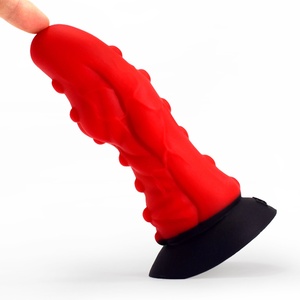 YOCY <b>Best</b> Selling Alligator Head Shape Food Grade Silicone Dildo Anal Plug Sex Toys for Women Men - Product Image 3