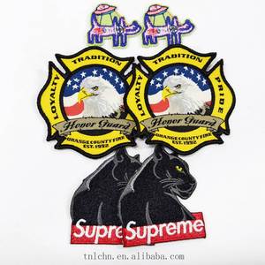 Custom Patches Bulk Heat Press Customize logo Badges Embroidery Patch <b>Iron</b> on Beaded Clothing - Product Image 6