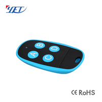 Télécommande sans fil RF 433 MHz à 4 boutons avec code d'apprentissage pour porte de garage - Offre Spéciale