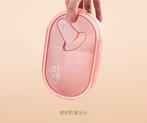 ICEN B38 100ML Fiambrera de acero inoxidable Juego de 2 compartimentos Contenedor de alimentos para niños Característica calentable - Product Image 4