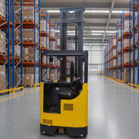 1500kg 2000kg Elektrikli Sürücülü Forklift 8m 11m Kaldırma Yüksekliği Yan Kaydırıcı ile Dar Koridor Depolama Forklifti