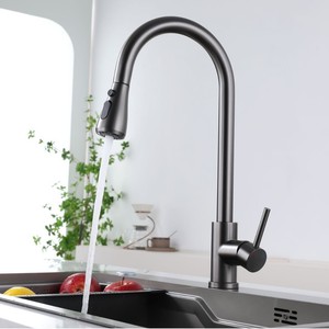 <span class=keywords><strong>Grifo</strong></span> Moderno de Cocina Monomando Extraíble de Acero Inoxidable para Montaje Sobre Encimera <span class=keywords><strong>con</strong></span> Válvula de Cerámica Estilo Clásico Cromado - Product Image 6