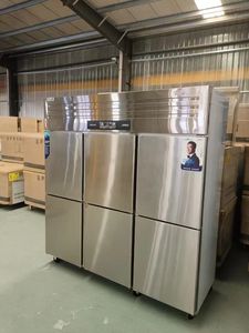 Kichen Equipment Congélateur à 6 portes Congélateur commercial <span class=keywords><strong>Réfrigérateur</strong></span> vertical <span class=keywords><strong>Réfrigérateur</strong></span> côte à côte - Product Image 4