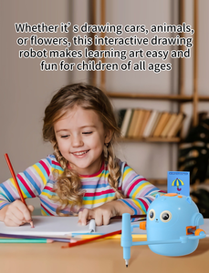 Mainan pendidikan anak, mainan pendidikan bahasa Inggris edukasi seni menggambar pintar gambar anak-anak - Product Image 4