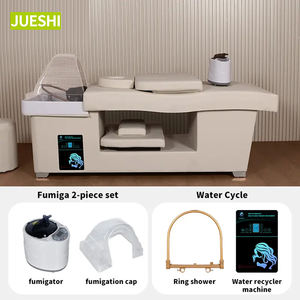 JUESHI Thai-Kopf-Spa Kopftherapie-<span class=keywords><strong>Shampoo</strong></span>-Liege Japanisches Kopf-Spa-Bett Salonmöbel Thailändisches Haarwaschbett - Product Image 2