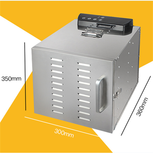 Deshidratador Comercial de 6 Bandejas, Secador de Frutas y Verduras, Horno Industrial para Deshidratación de Alimentos, Máquina para Secar Carne - Product Image 5