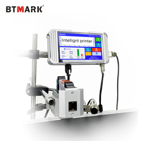 Tij tanggal Printer industri Inkjet termal Online, injeksi kecepatan tinggi untuk botol Tw127 Tw254 penanda logam mesin cetak Inkjet
