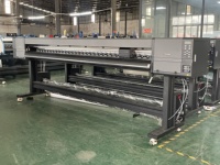 Imprimante jet d'encre éco-solvant automatique 3,2 m avec 2 têtes d'impression I3200-E1 pour impression de bannières flexibles, vinyle et films adhésifs