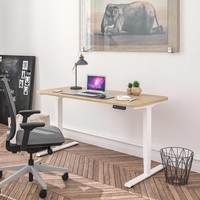 Meubles de bureau, table électrique ergonomique automatique pour ordinateur, extensible, réglable en hauteur, table de travail assis-debout, cadre de bureau