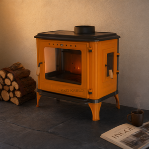 Poêle à bois en fonte pour chauffage résidentiel, chauffage au charbon, sur mesure - Product Image 3