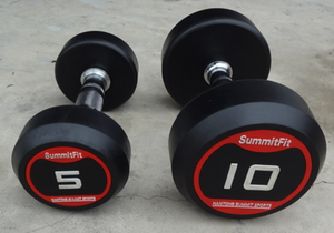 Mancuernas Redondas de Goma al por Mayor, Equipo de Gimnasio, Mancuernas para Clubes Deportivos, Entrenamiento de Fuerza y Ejercicio Corporal - Product Image 4