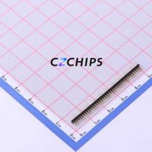 X1311WV-39J-C18D27 Pin Header Bent Lead Through Hole,P=1.27mm Connector 2x39P 1.27mm 1.27mm Pin Header - Product Image 2