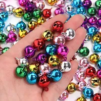 6-20mm Eisen-Weihnachtsglocke Bunter Klingelanhänger DIY Bastelmaterial Ornament-Herstellungszubehör Weihnachtsdekoration Festland China