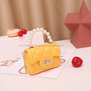 Nuevo Bolso de Hombro de Moda para Mujer, Bolso Tipo Jelly con Cadena y Perlas - Product Image 5
