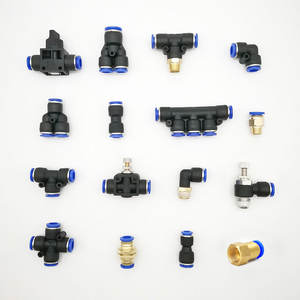 <span class=keywords><strong>PL</strong></span>气动推动配件空气快速连接管件1/8 “1/4” 3/8 “1/2” 公公弯头连接器 - Product Image 6