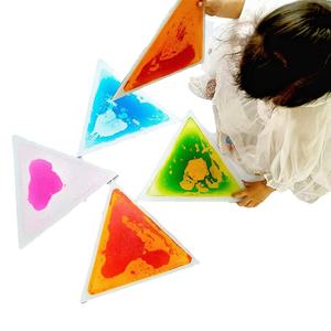 Juguetes autistas almohadilla para bebés reptiles jardín de infantes almohadilla inteligente 3D azulejos de líquido sensorial - Product Image 2