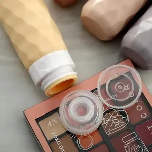 Bouteilles cosmétiques personnalisées avec logo 90 ml, ensemble de flacons de lotion anti-fuite approuvé, kit de flacons de voyage en silicone rechargeables - Product Image 3