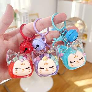 พวงกุญแจจิ้งจอกน้อย ของเล่นทรายเหลว น่ารัก แปลกใหม่ ของขวัญ ผลิตในจีน บรรจุภัณฑ์แยกชิ้น ขายส่ง - Product Image 2