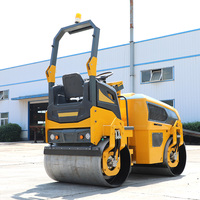 Compacteur routier hydraulique complet de 2 tonnes, directement de l'usine, pour les travaux de construction et de pavage routier