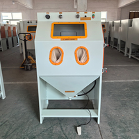 Machine de sablage manuelle écologique 9070 pour la rénovation de l'acier inoxydable et le décapage de la rouille des lettres lumineuses en acrylique