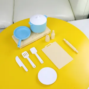 PAISEN 2023 New Custom Silicone Baby Pretend Play house Kitchen Cooking Toys Set Kitchen Toys for Girls Kids