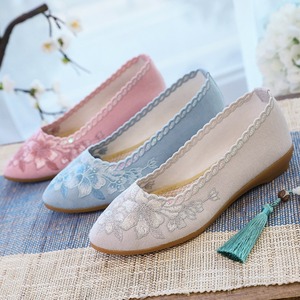 Zapatos Planos de Verano con Suela de Tela Bordada, Zapatos de Mujer con Lentejuelas, Moda Casual - Product Image 4