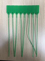 Sceau de sécurité jaune homologué ISO pour pièces incendie, accessoires d'équipement de lutte contre l'incendie, sceau en plastique pour valve d'extincteur