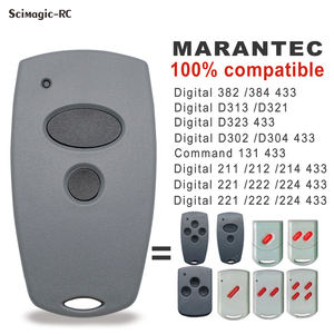 Télécommande <span class=keywords><strong>universelle</strong></span> <span class=keywords><strong>de</strong></span> clonage pour systèmes Marantec, compatible avec les ouvre-portes <span class=keywords><strong>de</strong></span> <span class=keywords><strong>garage</strong></span> D302, D304, 382, 384, 433 MHz - Product Image 5