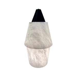 Spanish Natural Marble Pendant <b>Light</b> Long Hanging Lamp For Living Room <b>Dining</b> Room Entryway Home Decor - Product Image 5