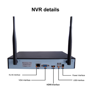 Kit NVR 4 canaux avec caméra bullet Tuya Smart PoE H.265+ 5MP, objectif 3,6 mm, IR, Wifi, détection humaine par IA - Product Image 5