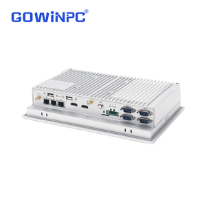 10.1 คอมพิวเตอร์พาเนลอุตสาหกรรม Windows 10 Intel Celeron SSD+HDD แรงดันไฟฟ้ากว้าง ทนอุณหภูมิสูง ไร้พัดลม กันน้ำ แผงด้านหน้า COM/GPIO สำหรับ - Product Image 4