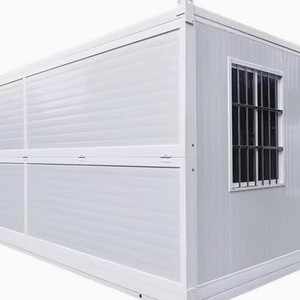 Casa Contenedor Rectangular de Espesor Estándar, Diseño Minimalista, Casa Contenedor para Uso en Obras de Construcción - Product Image 1