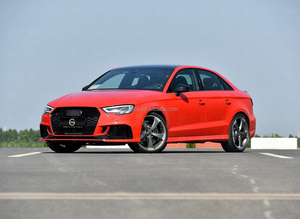 Kit carrozzeria per <span class=keywords><strong>2013</strong></span> + <span class=keywords><strong>Audi</strong></span> <span class=keywords><strong>A3</strong></span> S3 aggiornamento 2019 RS3 fari paraurti auto luci posteriori gonna laterale spoiler auto - Product Image 3