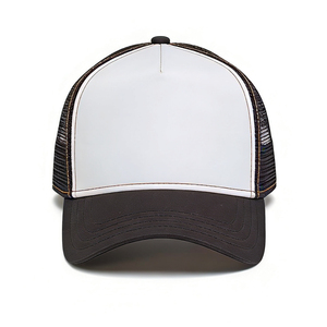 5-Panel Mesh Back Canvas Trucker <b>Hat</b> Adjustable Lightweight Breathable Unisex <b>Summer</b> Sun <b>Hat</b> for Outdoor Sports - Product Image 1