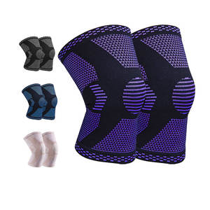 Support de manchons de genouillère de haute qualité de couleur différente pour l'haltérophilie Gym Workout Volleyball - Product Image 4