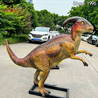 Modèle de dinosaure 3D artificiel mécanique grandeur nature animatronique