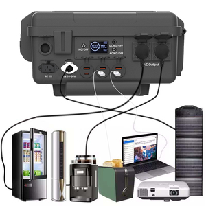 Centrale Électrique Solaire à Haute Efficacité avec Sortie Type C QC3.0, Générateur Solaire 3000 Watts pour Usage Domestique Silencieux - Product Image 4