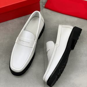 Mocasines de Hombre de Alta Calidad, Costura Artesanal de Precisión, Lujo Discreto, Cómodos y Transpirables, Ferragamos - Product Image 3