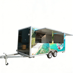 OEM <b>Bar</b> Truck Barbecue Carts Concession Coffee Food Trailer for Sale - Product Image 1