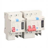 Disjoncteur miniature à faible tension contre les arcs électriques 4,5 KA PA66 certifié CE Protection IP65 Montage sur rail DIN AFDD AFCI